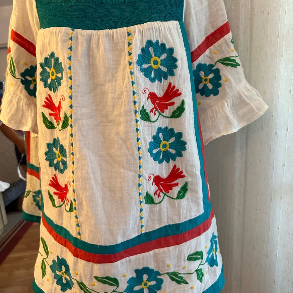 Anthropologie Mexican Peasant Top